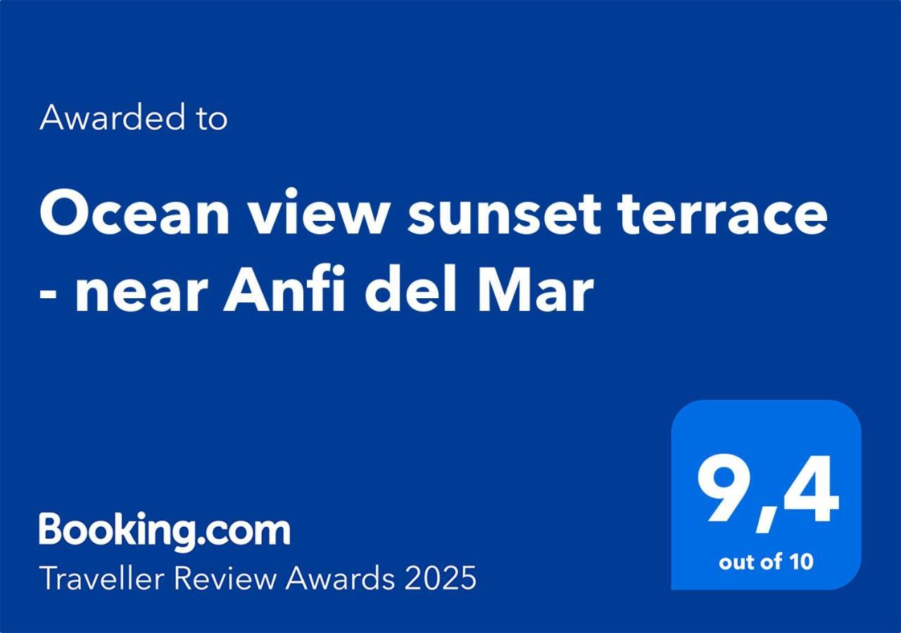 Ocean View Sunset Terrace - Near Anfi Del Mar Leilighet Los Caideros Eksteriør bilde